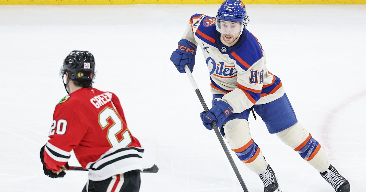 Edmonton Oilers trade Andrew Mangiapane to Chicago Blackhawks