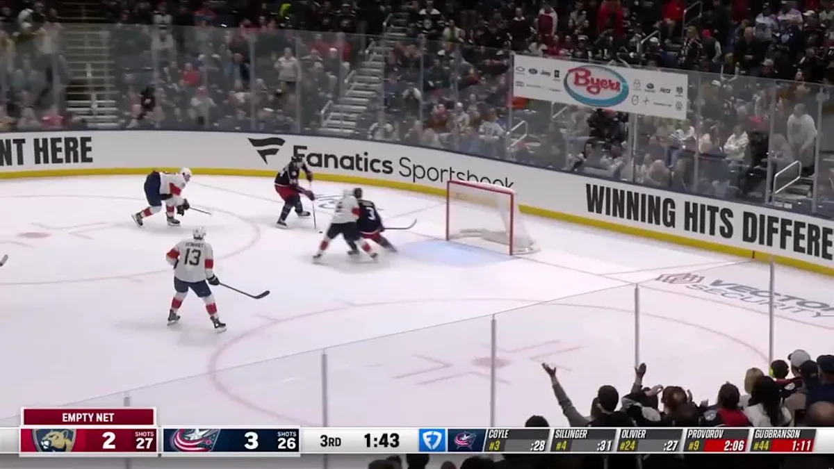 Mathieu Olivier with a Goal vs. Florida Panthers