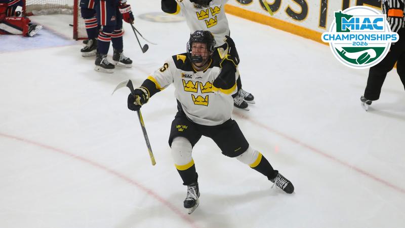No. 15 Men’s Hockey to Battle Saint John’s in MIAC Playoff Championship Saturday