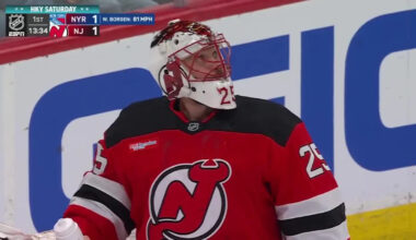 Will Borgen with a Goal vs. New Jersey Devils