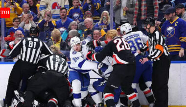 Buffalo Sabres: Buffalo Sabres edge Tampa Bay Lightning 8-7 in chaotic Atlantic Division showdown as Josh Doan delivers late power-play winner | NHL News