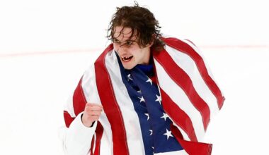 Jack Hughes says he's even getting love from Rangers fans after Olympic gold
