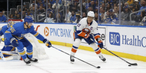 NHL Game Preview: St. Louis Blues at New York Islanders with Line Combinations 11/22/2025