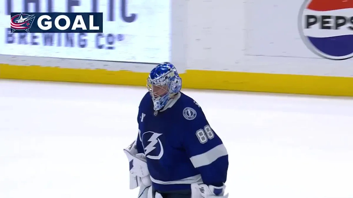 Dante Fabbro with a Goal vs. Tampa Bay Lightning