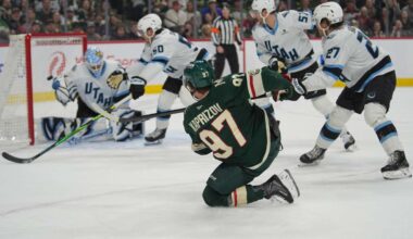 Kaprizov, Boldy score as Wild blank Mammoth 5-0