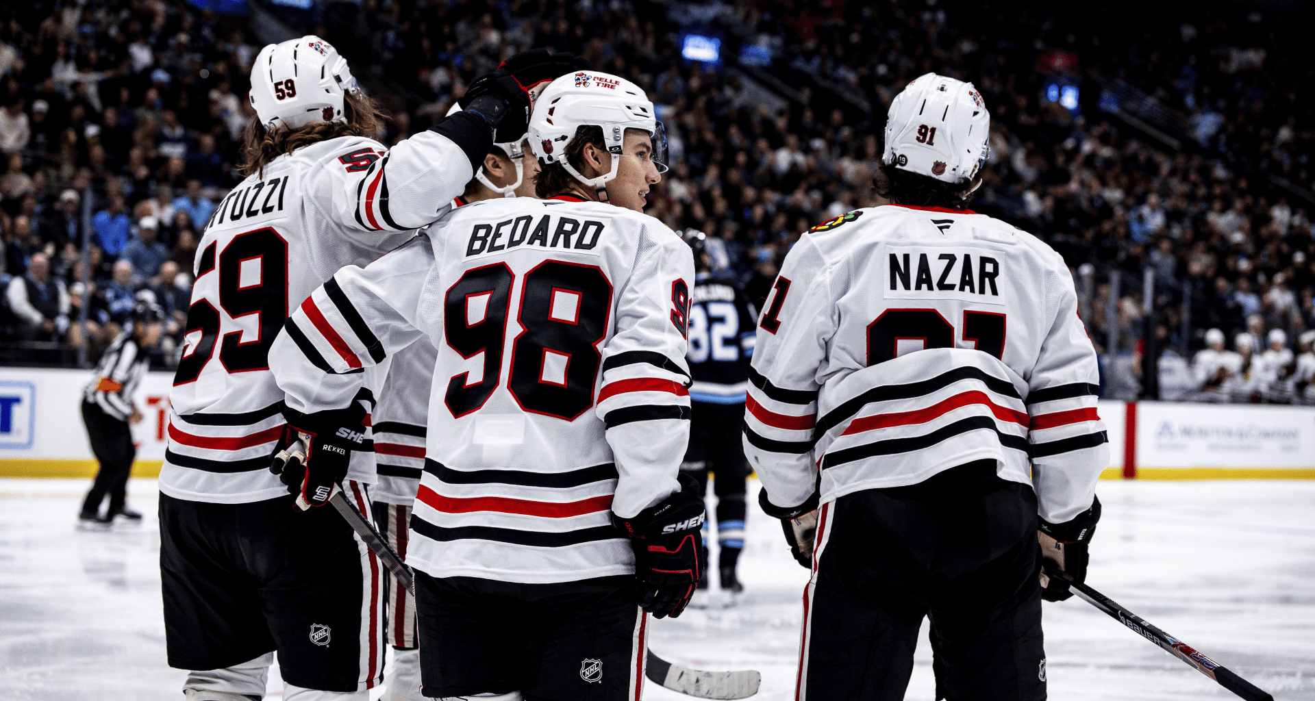 RECAP: Blackhawks come back to beat Mammoth 3-2