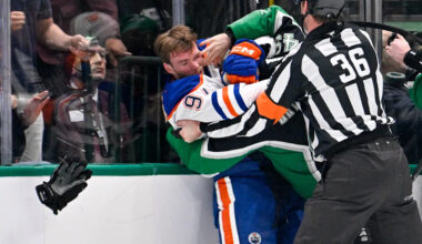 Connor McDavid stuns social media after throwing punches in fight vs. Stars: 'I respect the passion, the rage'