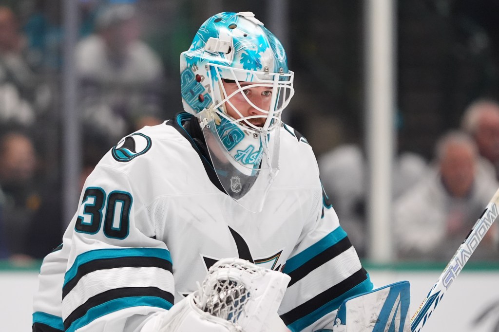 San Jose Sharks' Yaroslav Askarov out for games vs. Canadiens, Senators