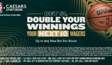 Caesars Sportsbook promo code CBSDYW: Double your winnings on 10 bets for Rockets-Lakers, Penguins-Avalanche