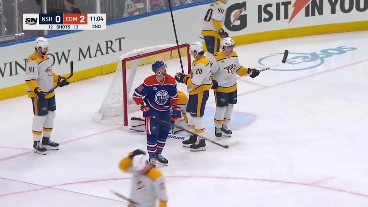 Edmonton Oilers vs. Nashville Predators - Game Highlights