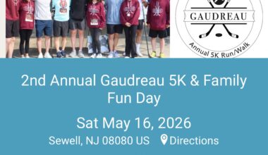 The Second Annual Gaudreau 5K and Family Fun ► FLYERS NITTY GRITTY