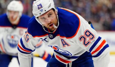 Oilers’ Leon Draisaitl dealing with lower-body injury, no timeline for return