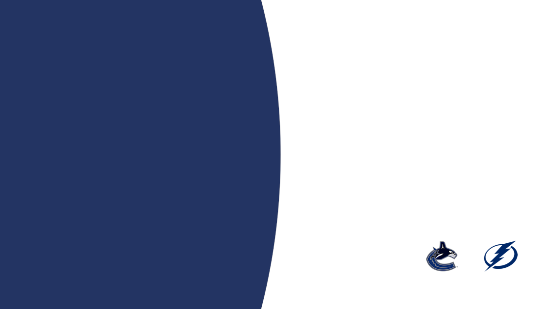 Watch Vancouver Canucks vs Tampa Bay Lightning (Free Trial)