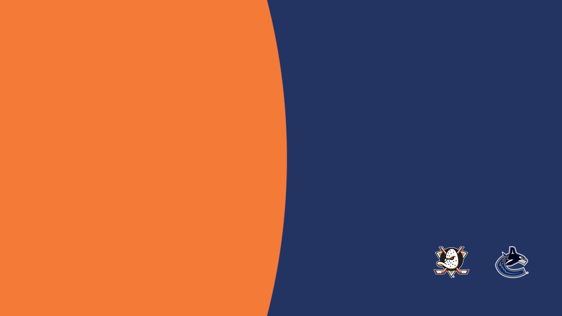 Watch Anaheim Ducks at Vancouver Canucks (Free Trial)