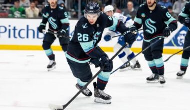 Kraken open key road trip against Predators with wild-card grip slipping