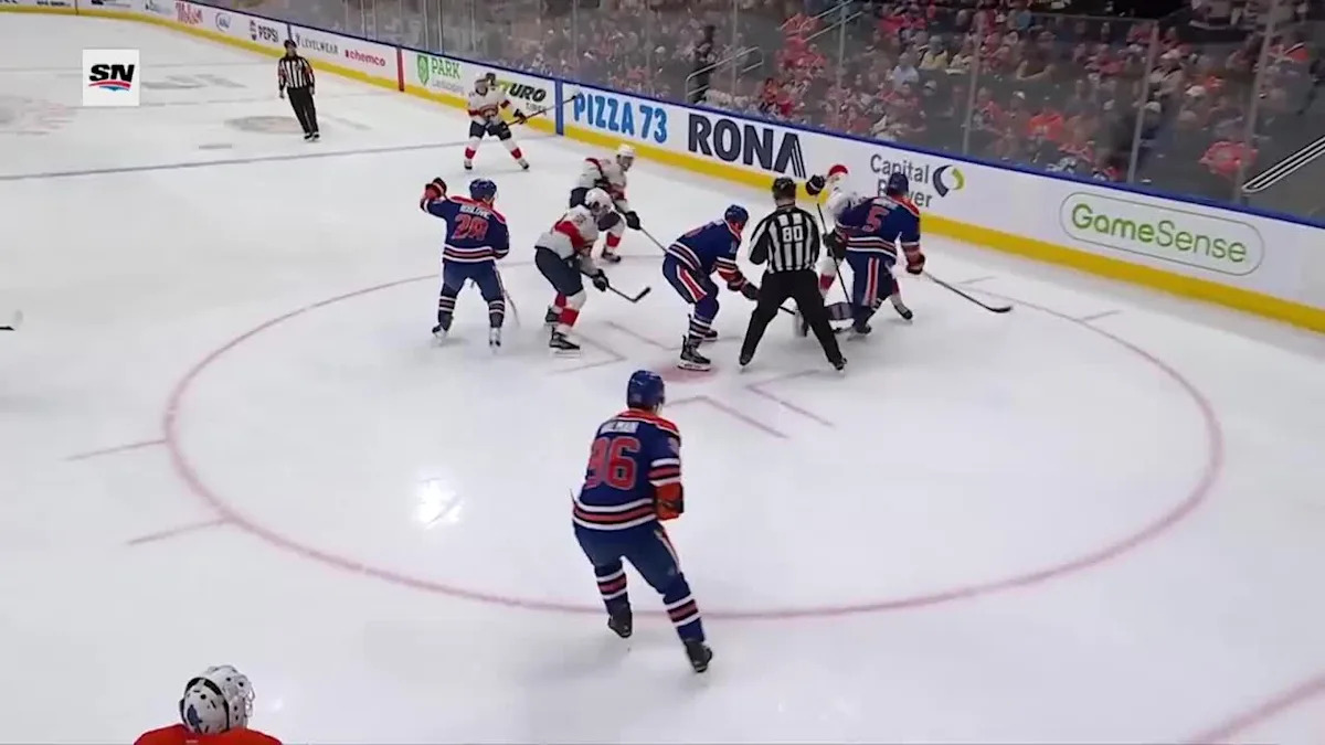 Carter Verhaeghe with a Goal vs. Edmonton Oilers