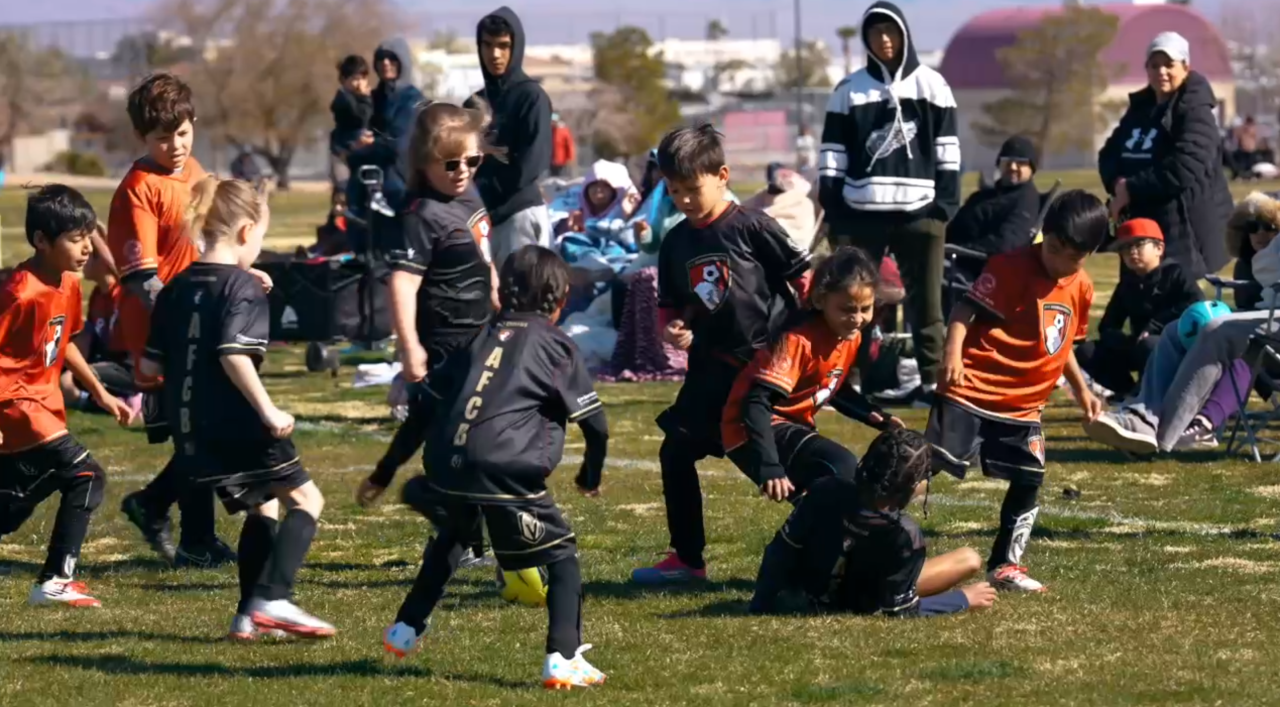 Golden Knights, AFC Bournemouth partnership brings youth soccer to Las Vegas