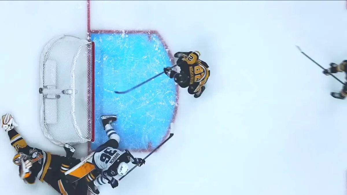 Morgan Barron with a Goal vs. Pittsburgh Penguins