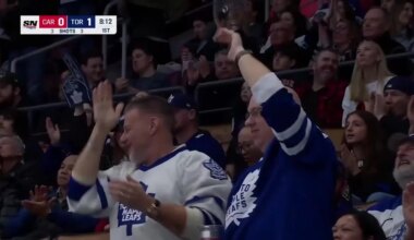 VJ Edgecombe wobbles off the court after getting blow to the head