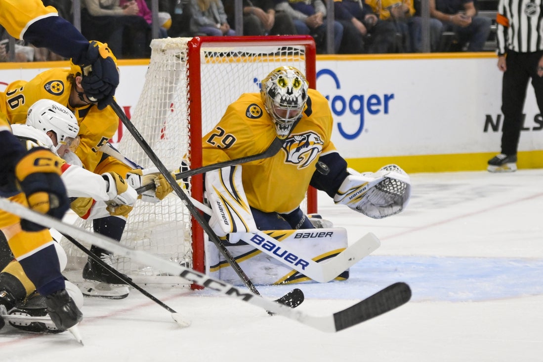 Predators look to further cement playoff position in Chicago
