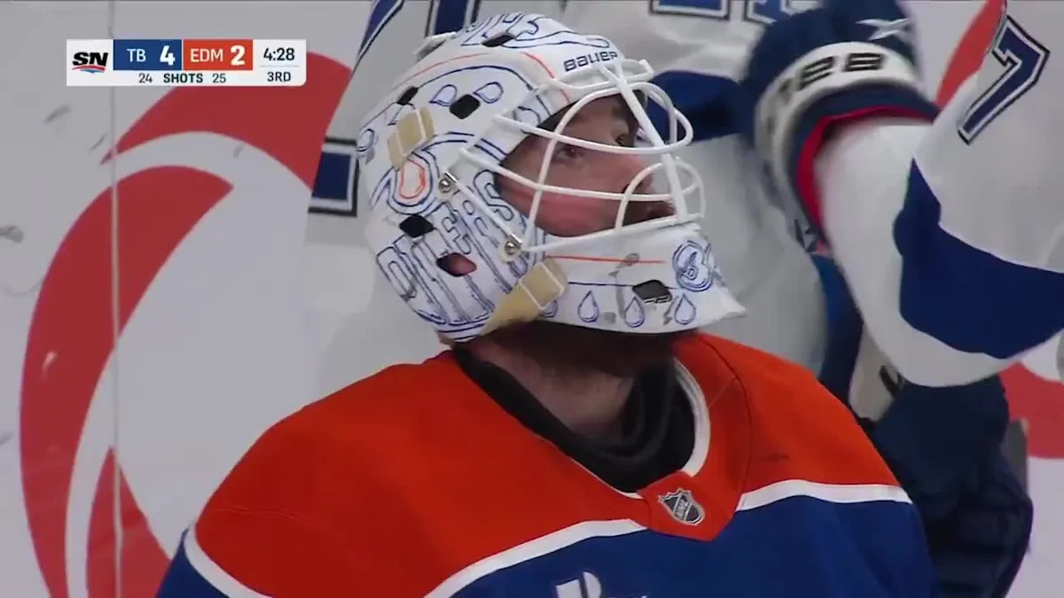 Nikita Kucherov with a Goal vs. Edmonton Oilers