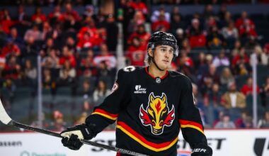 3 Offseason Trade Destinations for Flames' Zach Whitecloud