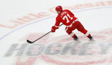 Red Wings optimistic Dylan Larkin will return to face Senators