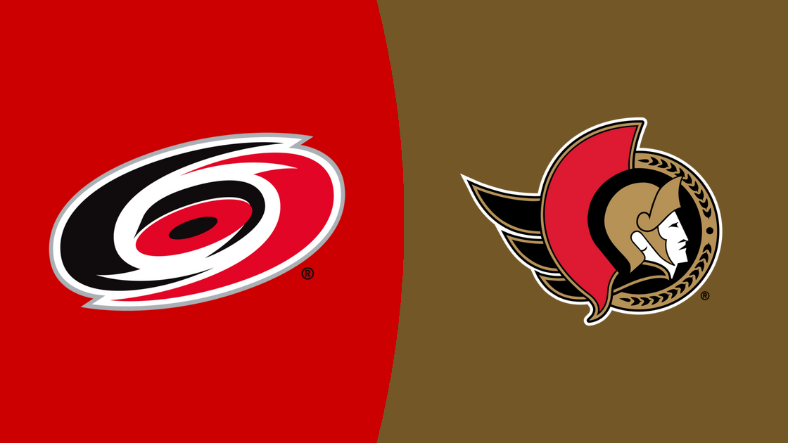 Watch Carolina Hurricanes at Ottawa Senators (Free Trial)