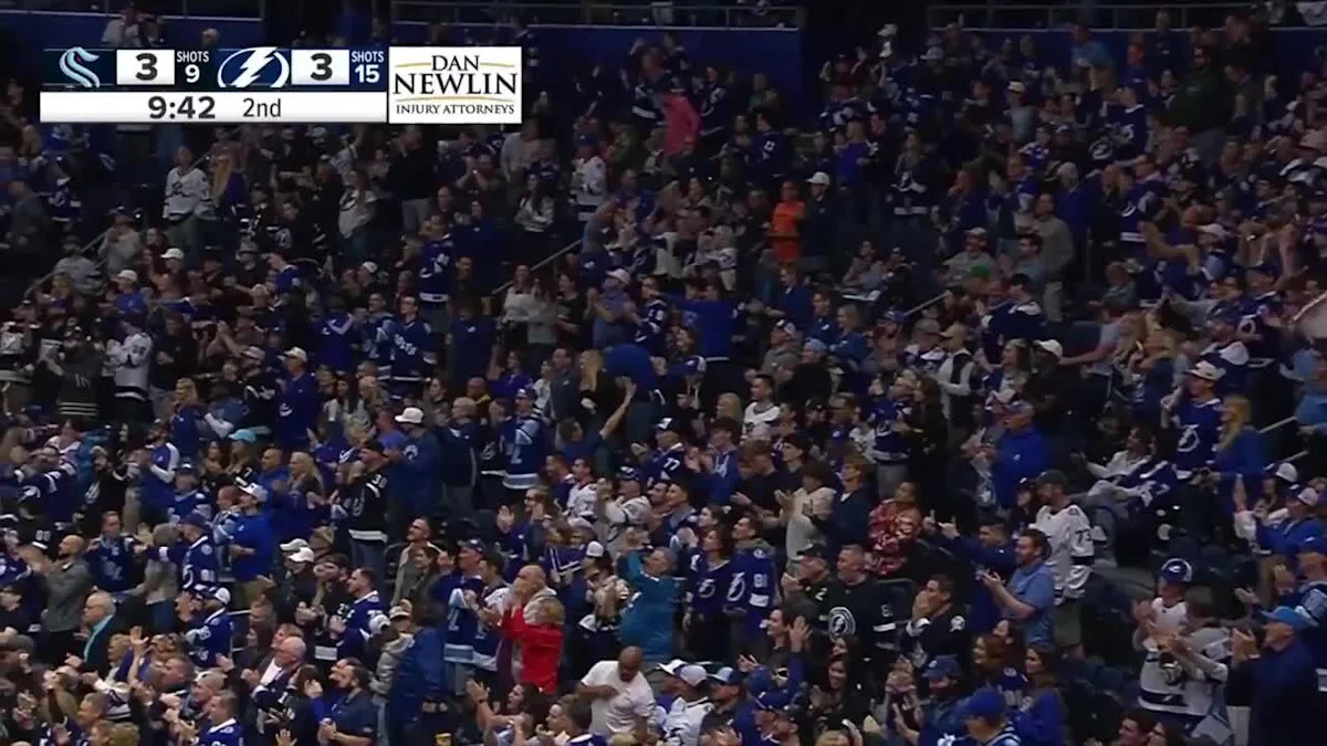 Corey Perry with a Powerplay Goal vs. Seattle Kraken