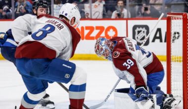 MacKinnon inches closer to 50-goal mark as Avalanche defeat Jets 3-2