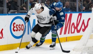 Kings blank Canucks, trim wild-card deficit to 1 point