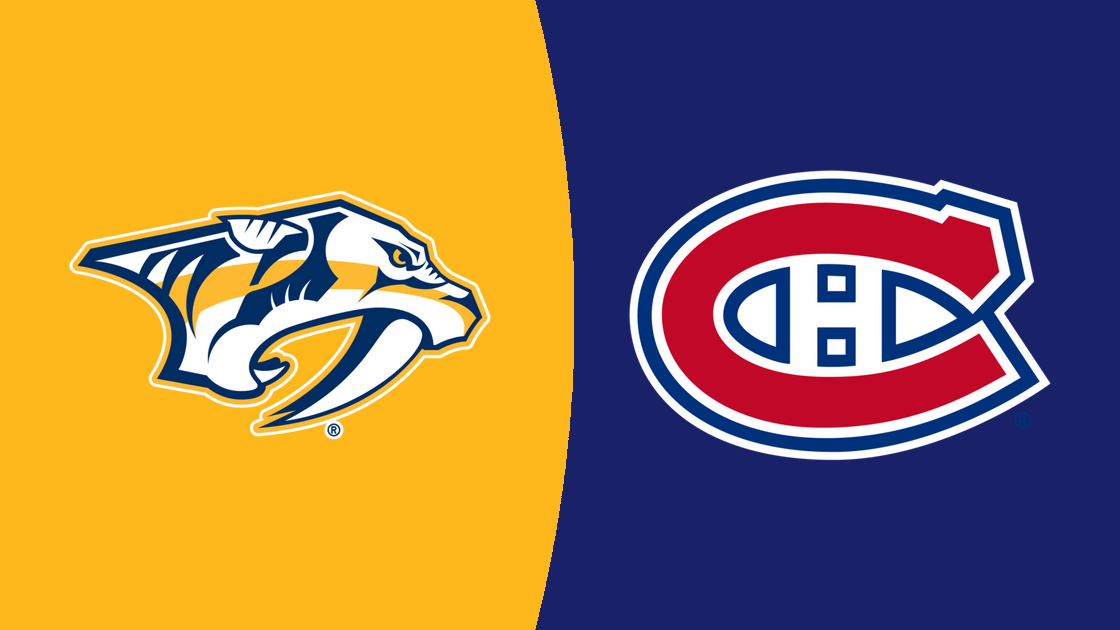Watch Nashville Predators vs Montreal Canadiens (Free Trial)