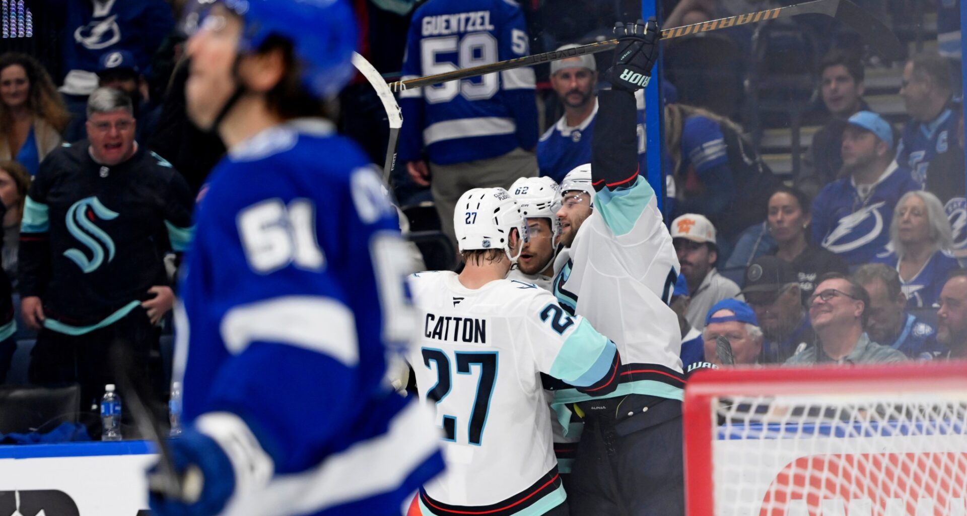 Seattle comes out with the OT WIN in a brawl for all!