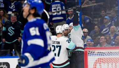 Seattle comes out with the OT WIN in a brawl for all!