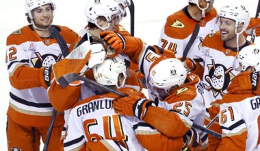 Granlund, Pacific Division-leading Ducks riding high as regular season nears its end