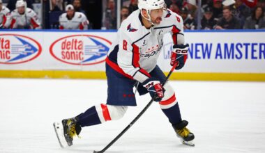 Ovechkin's 34th career hat trick powers Capitals past Mammoth, 7-4