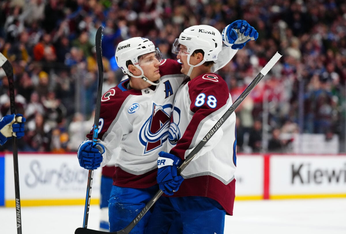 Nathan MacKinnon Martin Necas Colorado Avalanche
