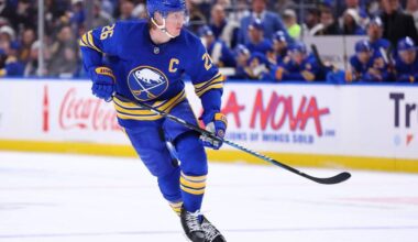 Sabres and Red Wings battle in Buffalo