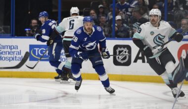 Brandon Montour, Kraken earn key OT win vs. Lightning