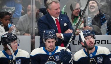 “Listen, to get into the playoffs, it’s hard to get in, and when you get in the playoffs, it’s harder,” Blue Jackets coach Rick Bowness said.