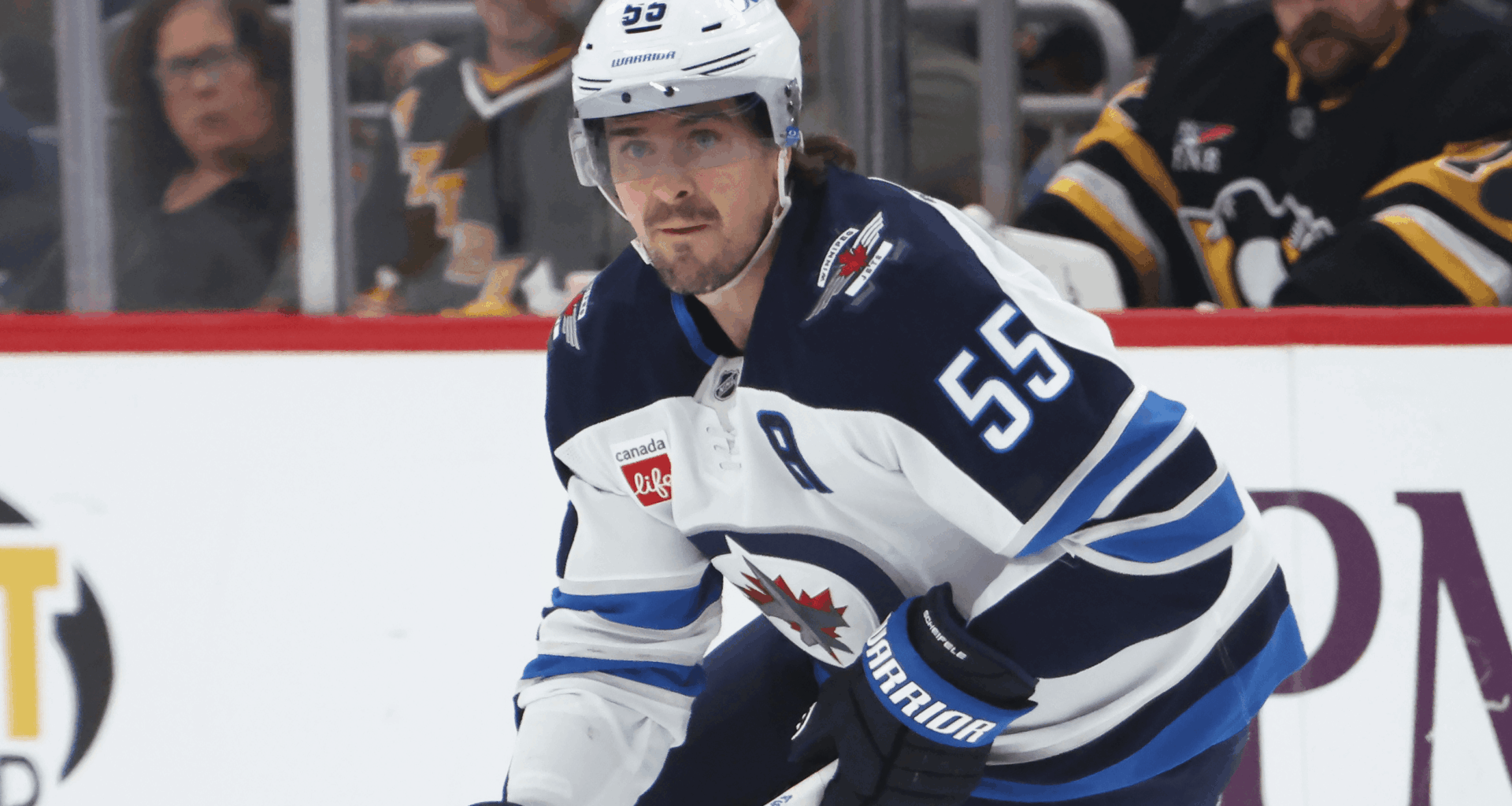 Mark Scheifele of the Winnipeg Jets NHL