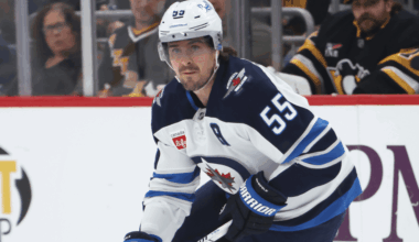 Mark Scheifele of the Winnipeg Jets NHL