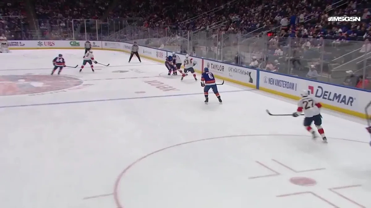 Matthew Tkachuk with a Goal vs. New York Islanders