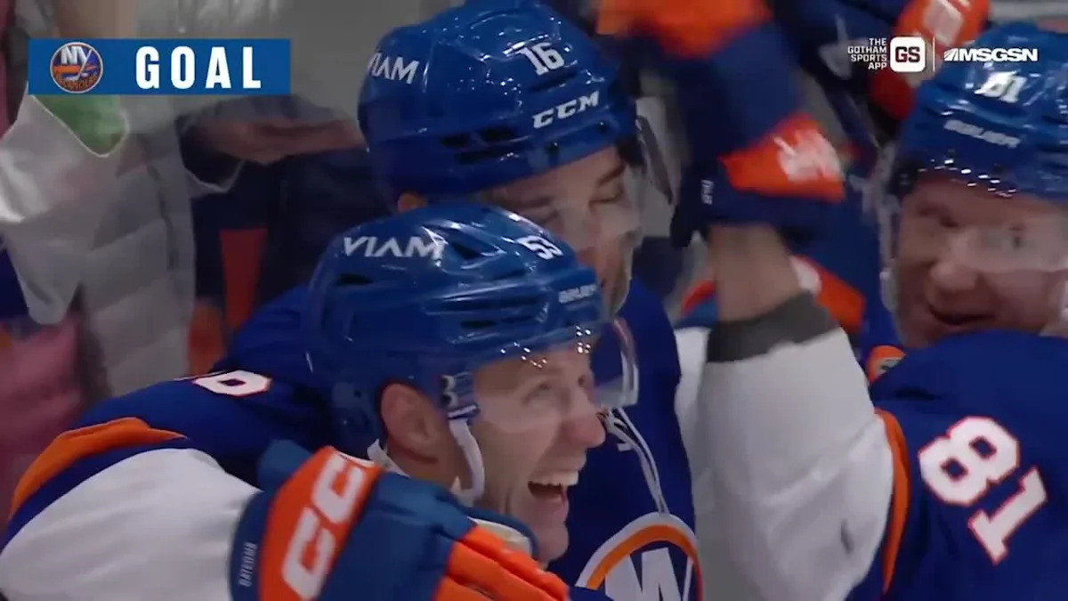 Marc Gatcomb with a Goal vs. Florida Panthers