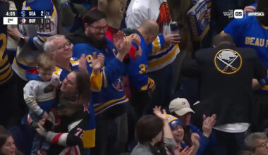 Rasmus Dahlin with a Powerplay Goal vs. Seattle Kraken