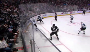 Anze Kopitar with a Goal vs. Utah Mammoth