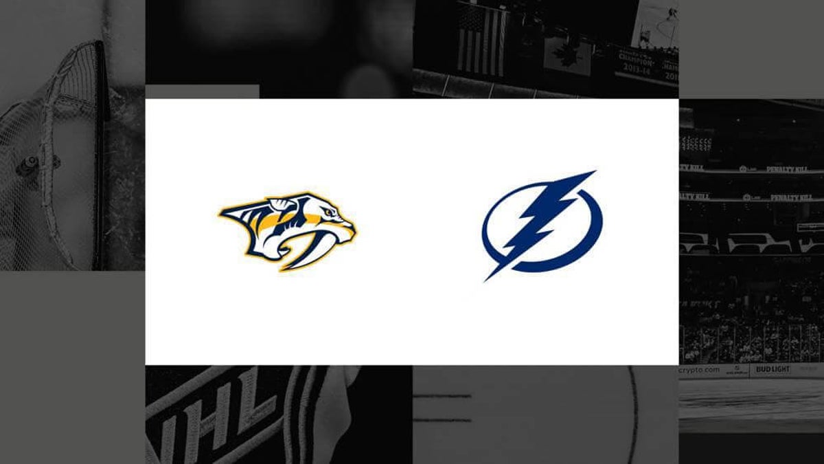 How to watch Predators vs. Lightning: TV channel and streaming options for March 29