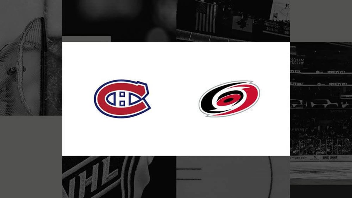 How to watch Canadiens vs. Hurricanes: TV channel and streaming options for March 29