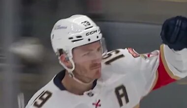 Tkachuk scores BETWEEN HIS LEGS! 🤯 - YouTube