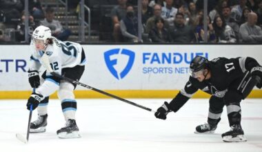 Alexander Kerfoot, Logan Cooley score twice as Mammoth rout Kings